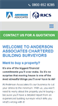 Mobile Screenshot of andersonassociates.co.uk